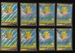 lot 8 Surfing Pikachu V - 008/025 - Pokemon Celebrations Sword & Shield - Image 1