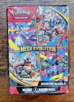 Pokemon TCG MEGA EVOLUTION Booster Bundle Sealed 6 Packs 171970 - Image 1