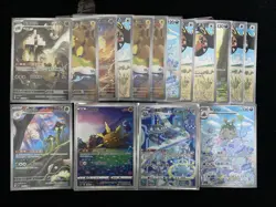 2025 Pokemon TCG S-Chinese Toedscruel Garganacl Solrock AR Holo Lot*20 you - Image 1