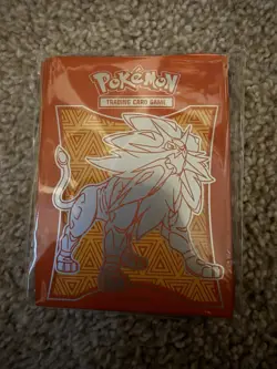 Pokemon TCG Sun & Moon Solgaleo ETB Sleeves Sealed 65 Count - Image 1