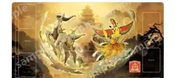 Pokemon TCG Playmat Pikachu With Ho-oh Kite&Arceus Chinese 2024 Beijing Master ！ - Image 1