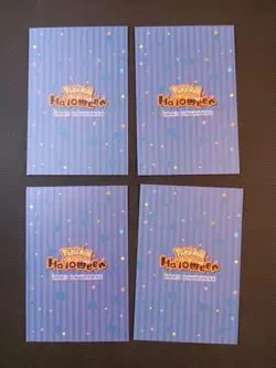 Genger 4x SET POKEMON DATABASE HALLOWEEN SET ICE HOLO PERU US SELLER 2025 Peru - Image 3