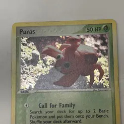 Paras - 72/112 - Common - Reverse Holo LP, English Pokemon EX FireRed & LeafGree - Image 3