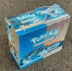 Pokemon HS Triumphant EMPTY Booster Pack Box - Image 1