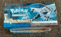 Pokemon HS Triumphant EMPTY Booster Pack Box - Image 3