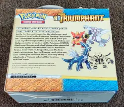 Pokemon HS Triumphant EMPTY Booster Pack Box - Image 5