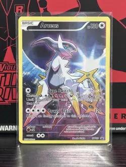 Pokemon TCG Arceus XY116 Black Star Promo - NM - Image 1