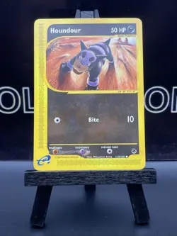 Houndour 113/165 Common Expedition Pokemon TCG Regular 2002 MP - Image 2