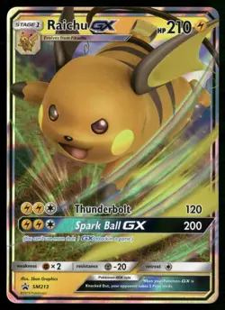 Raichu GX - SM Promos SM213 Pokemon TCG - Image 1
