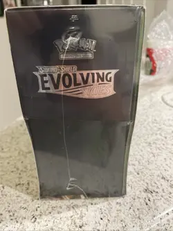 Pokemon Evolving Skies ETB Pokemon Center Factory Sealed Slight Tear On Bottom - Image 4