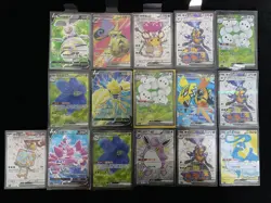 2025 Pokemon TCG S-Chinese Dedenne ex Jigglypuff SR Holo Lot*16 you - Image 2