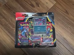 Pokemon TCG Phantasmal Flames 3-Pack Blister - Sneasel- Mega Evolutions - Image 1