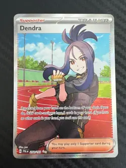 Pokemon TCG Dendra Dendra Ultra Rare Holo 250/193 Paldea Evolved NM - Image 1