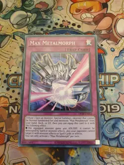 Yu-Gi-Oh! Max Metalmorph OP28-EN012 Super Rare - Image 1