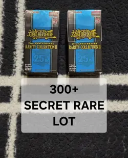 YU-GI-OH! Lot Of 300+ Card - Secret Rare Rarity - 25th Anni Rarity Collection II - Image 1