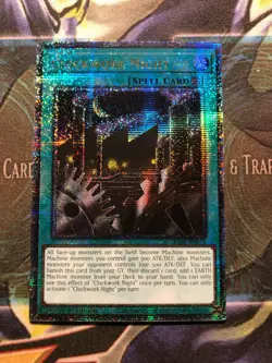 *** CLOCKWORK NIGHT *** QUARTER CENTURY SECRET RARE RA03-EN071 YUGIOH! - Image 1