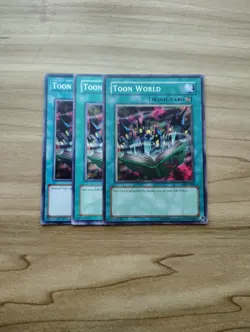 Yu-Gi-Oh! - Toon World 3X - Full Playset - Image 1
