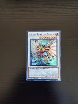Yugioh Alliance Insight - Ancient Fairy Life Dragon - Super Rare - ALIN-EN039 - Image 1
