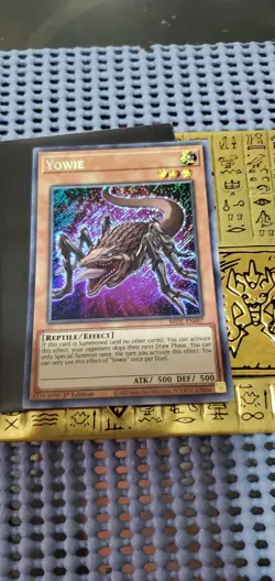 Yugioh! Yowie BROL-EN007 Secret Rare 1st Edition NM - Image 2