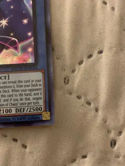 YuGiOh! Illusion of Chaos BACH-EN034 Secret Rare 1st Edition NM - Image 4
