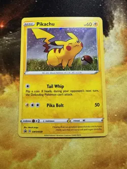 Pokemon TCG Pikachu SWSH039 Black Star Promo - Holo Foil Near Mint - Mint Card - Image 4