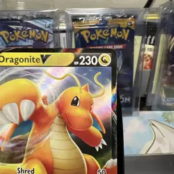 Dragonite V SWSH154 SWSH: Sword & Shield Promo Cards Holo - Image 3