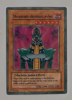 Yu-Gi-Oh! TCG Fake Card Poorly Translated Funny Holo - Jinzo "Electronic Robot" - Image 1