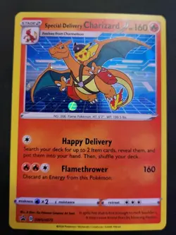 Special Delivery Charizard SWSH075 SWSH: Sword & Shield Promo Cards Holo - NICE! - Image 1