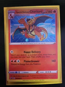 Special Delivery Charizard SWSH075 SWSH: Sword & Shield Promo Cards Holo - NICE! - Image 3