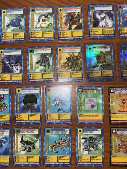 Lot of 98 Bandai Digimon Trading Cards (1999-2001) Good Condition - Image 3
