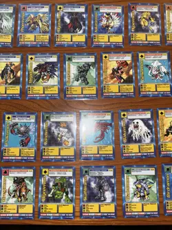 Lot of 98 Bandai Digimon Trading Cards (1999-2001) Good Condition - Image 5