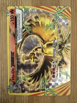 Ho-Oh BREAK - XY154 - Pokemon XY Promo Ultra Rare Card MP - Image 1