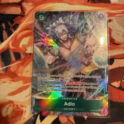 Adio (OP09-023) (Parallel) - Emperors in the New World (OP09) - One Piece Card - Image 1