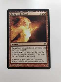 Reforge the Soul MTG Magic the Gathering Card NM Near Mint AVR - Image 1