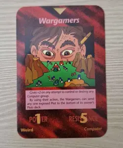 Wargamers INWO Illuminati New World Order Card Game Group Strange Computer NM-MT - Image 1