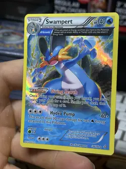 Swampert 36/160 XY Primal Clash 2015 Full Art Holo Pokemon Card TCG - Image 4