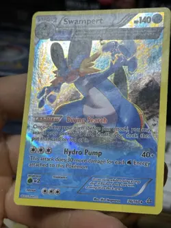 Swampert 36/160 XY Primal Clash 2015 Full Art Holo Pokemon Card TCG - Image 5