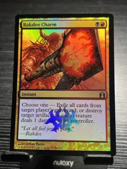 Rakdos Charm -Foil Medium Play MTG Return to Ravnica - Image 1