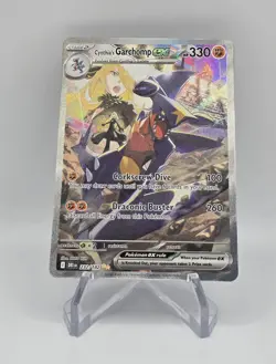 Pokemon TCG Cynthia's Garchomp EX Holo Card 232/182 Sv10: Destined Rivals NM - Image 1