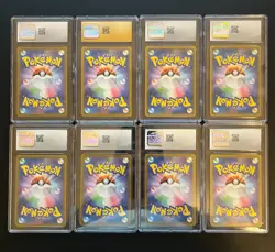 Pokemon TCG - CGC Graded 8 Card Lot - 10's & 9.5's -Jolteon, Alakazam, GX Tag - Image 2
