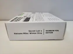 Secret Lair x Hatsune Miku: Winter Diva Rainbow Foil SEALED English - Image 2