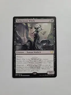MTG - Sedgemoor Witch STX _ Regular Rare #086 - Image 1