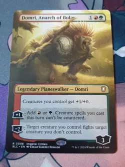 (NM) Domri, Anarch of Bolas - Borderless - MtG: Bloomburrow - Image 1
