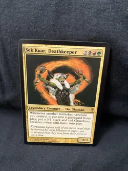Sek’Kuar, Deathkeeper Coldsnap NM Pack Fresh Magic The Gathering | MTG - Image 1