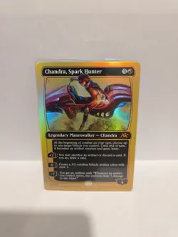 Chandra, Spark Hunter (First-Place Foil) Aetherdrift Foil Near Mint - Image 1