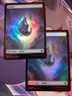 (NM) Island (x2) Foil - MTG: THB 251/254 - Image 1