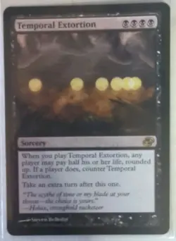 MTG Temporal Extortion - Planar Chaos Regular - Image 1