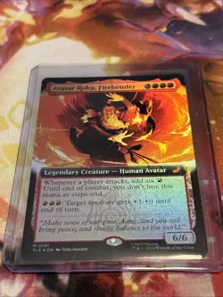 Avatar Roku, Firebender (Extended Art) Foil #191 MTG: Avatar The Last Airbender - Image 1