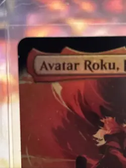Avatar Roku, Firebender (Extended Art) Foil #191 MTG: Avatar The Last Airbender - Image 3