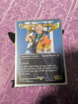 MTG Magic the Gathering Hope Estheim Borderless FIN! - Image 1
